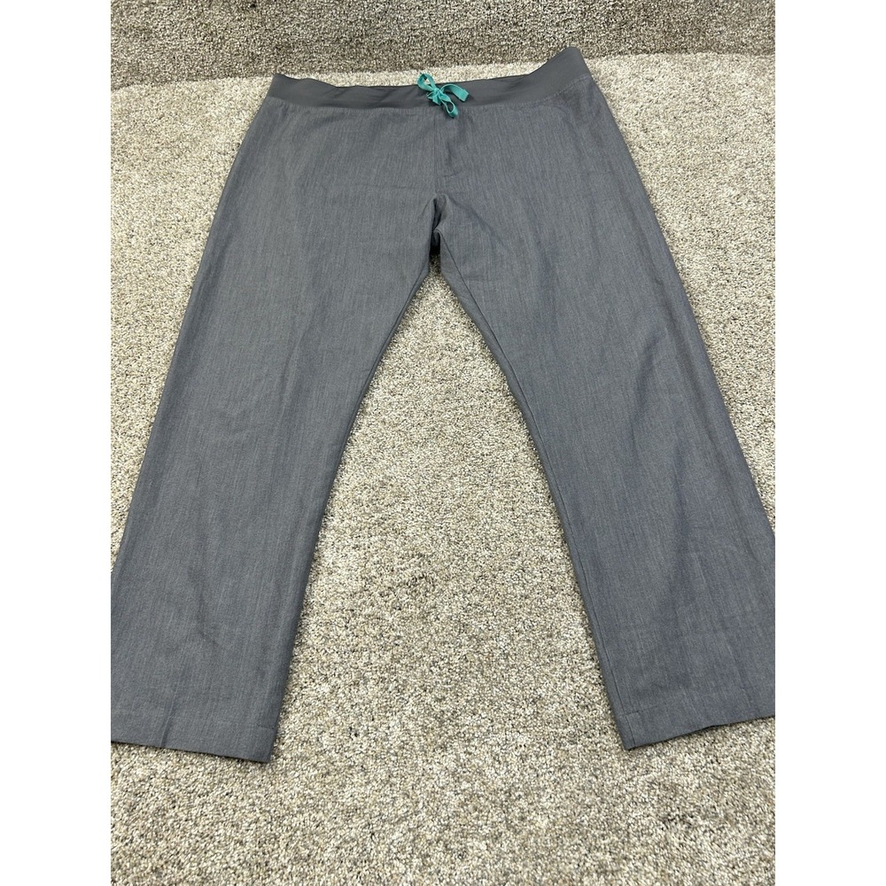FIGS Women's Livingston Scrub Pants Graphite Gray Size XL